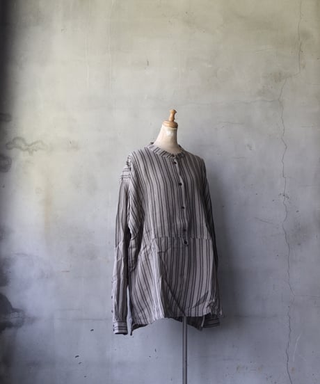 ALEKSANDR MANAMISアレクサンダーマナミ/ 1890 TONGUE CREPE SHIRTシャツ / am-25006