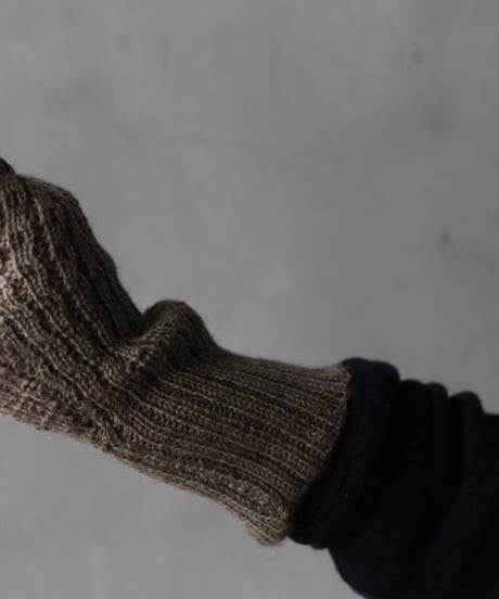 Euro select ユーロセレクト / FRANCE VINTAGE RIB CUFF GLOVES手袋 / eu-25002