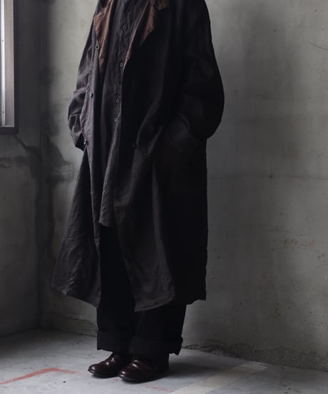 KLASICA クラシカ / Old Crazy Patterned Work Coat " FIG 1" コート / kl-25001
