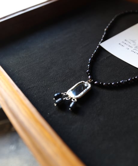 Atelier Inscrire アトリエ インスクリール / COSTUME JEWELLERY ALAS NECKLACEネックレス / At-25008