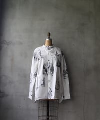 ALEKSANDR MANAMISアレクサンダーマナミ/ THE HUNTER COLLAR STAND SHIRTシャツ / am-24035