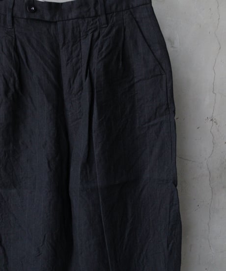KLASICA クラシカ / Balloon Tucked Trousers "GOSSE"-slパンツ / kl-26017