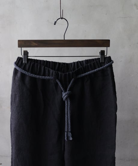 NOUSANノウザン/  Insel Easy silk linen BK / No-26003
