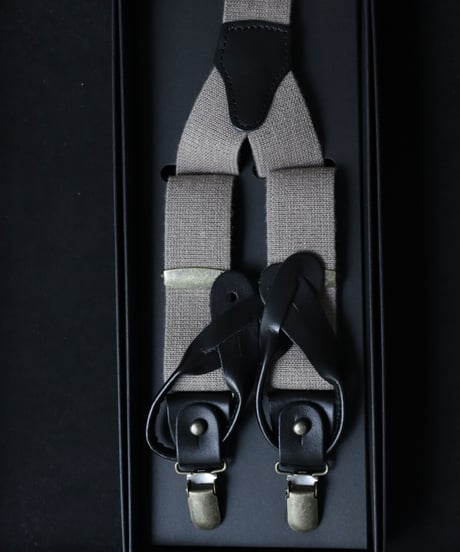 cavane キャヴァネ / Classic 2ways Suspenders / ca-22905