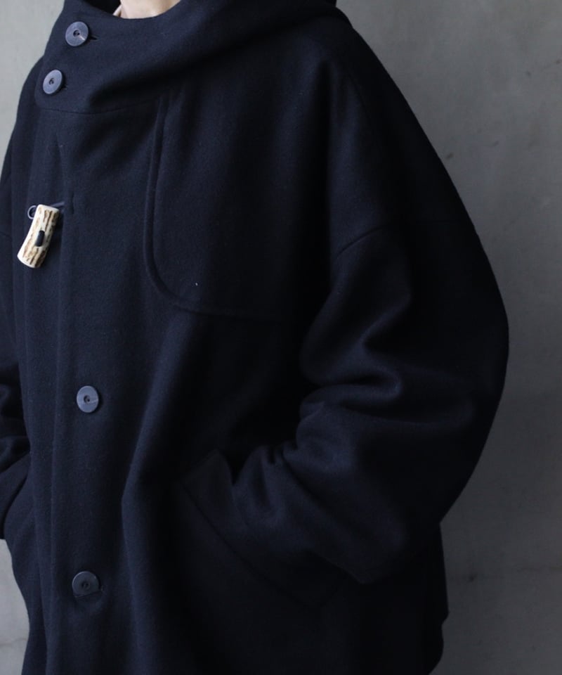 Dulcamara ドゥルカマラ / メルトンダッフルショートCT UNISEX / dl-2