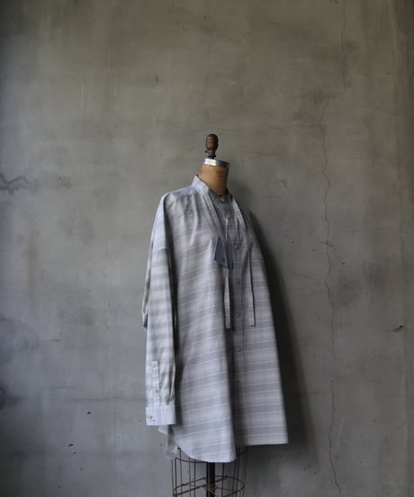 Dulcamara ドゥルカマラ / バンドカラーコードシャツSHIRT UNISEX / dl-24006(D124-T675-C)