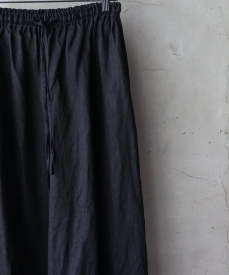 cavane キャヴァネ / Wide Petti Pants Linenパンツ/ca-25091