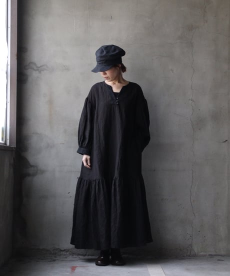 cavane キャヴァネ / Hem gathered-dressワンピース / ca-26004