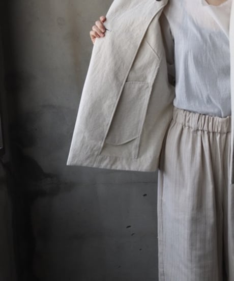 cavane キャヴァネ / Short trench JK Cotton&Linen100ショートトレンチ / ca-26045