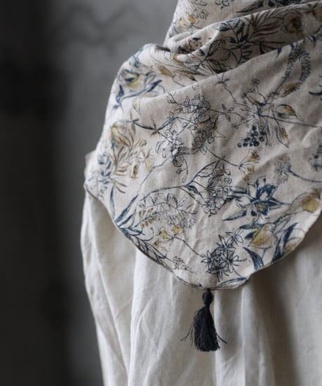 cavane キャヴァネ / Limited Scarf with tasselスカーフ / ca-26010