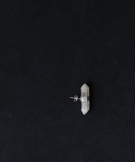 Atelier Inscrire / COSTUME JEWELLERY QUARTZ SINGLE EARRINGイヤリングA / At-24007