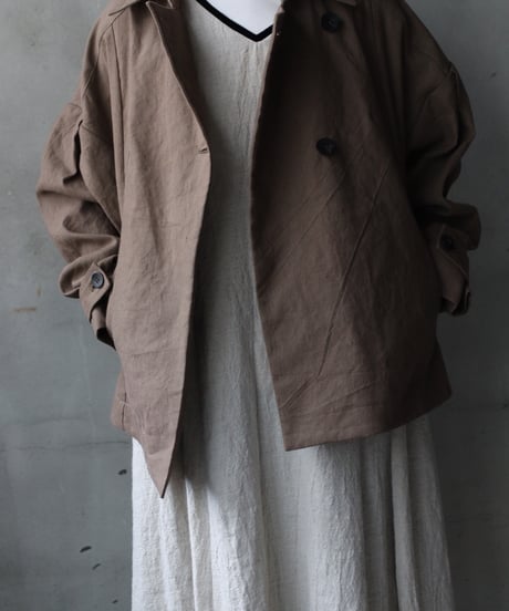cavane キャヴァネ / Short trench JKショートトレンチ / ca-26015