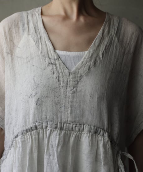 daubドーブ / HAND DYED DRESS COTTON100ワンピース / da-26011(AB57/T117)