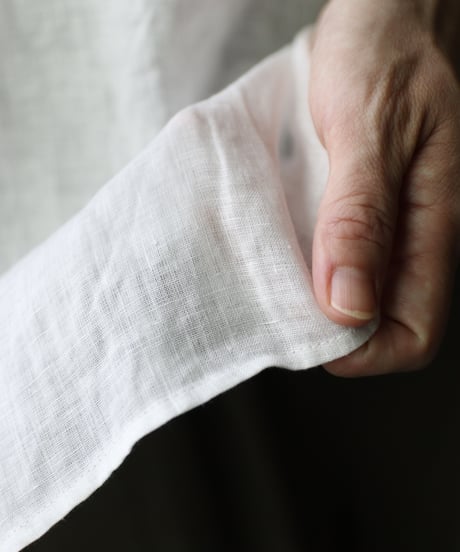 cavane キャヴァネ / Tunic half-sleeve Linen100シャツ / ca-25112