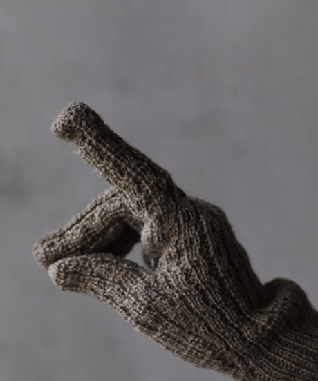 Euro select ユーロセレクト / FRANCE VINTAGE RIB CUFF GLOVES手袋 / eu-25002