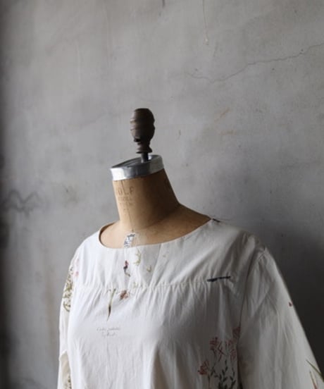 ALEKSANDR MANAMISアレクサンダーマナミ/ JARDIN D'ÉTÉ WIDE DRESSワンピース / am-26007