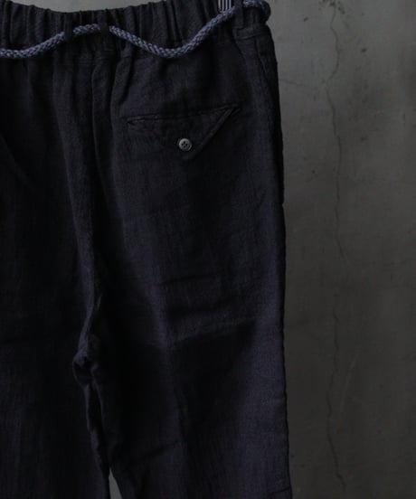 NOUSANノウザン/  Insel Easy silk linen BK / No-26003