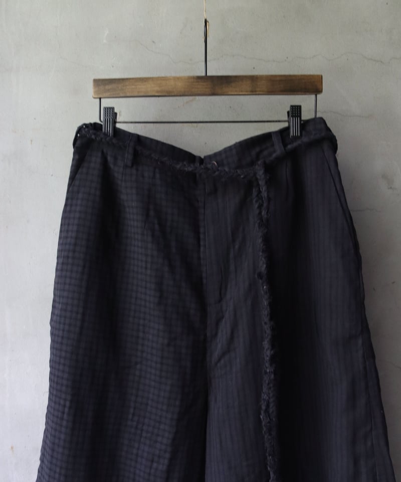 ALEKSANDR MANAMISアレクサンダーマナミ/ CHECKED AND STRIPE