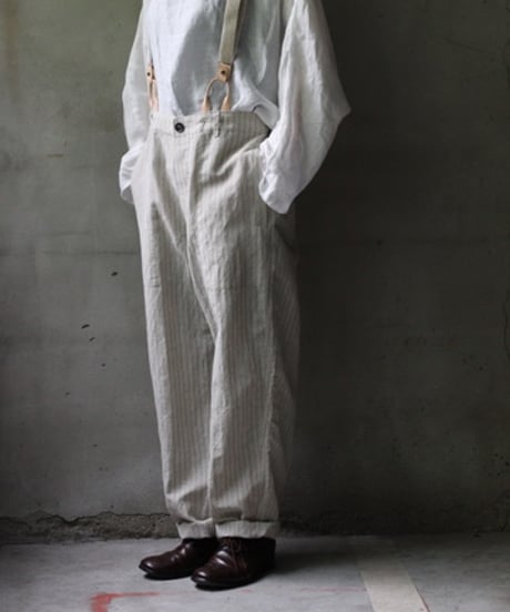 cavane キャヴァネ / Over-pants with suspenderパンツ / ca-25071