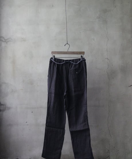 NOUSANノウザン/  Insel Easy silk linen BK / No-26003