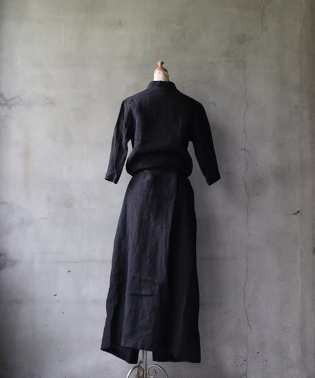 BIEK VERSTAPPEN /DRESS WITH BELTワンピース/ Bie-25016(DR01-F)