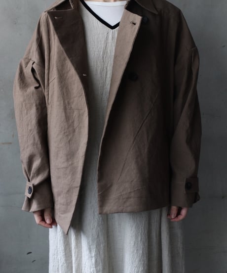 cavane キャヴァネ / Short trench JKショートトレンチ / ca-26015