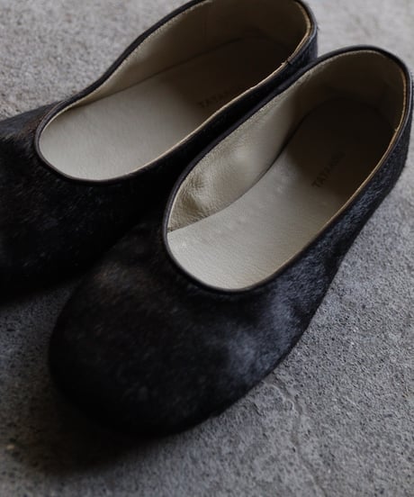 TATAROU with cavane limited shoes / Flat shoes with horse hair靴 / Tat-25001
