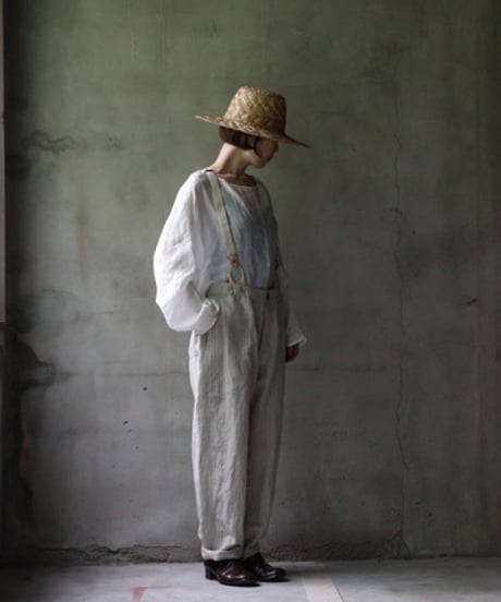 cavane キャヴァネ / Over-pants with suspenderパンツ / ca-25071