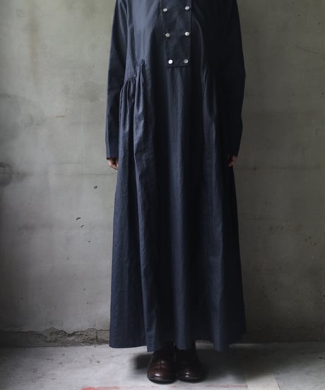cavane キャヴァネ / Gathered dress with side switchingワンピース / ca-23154