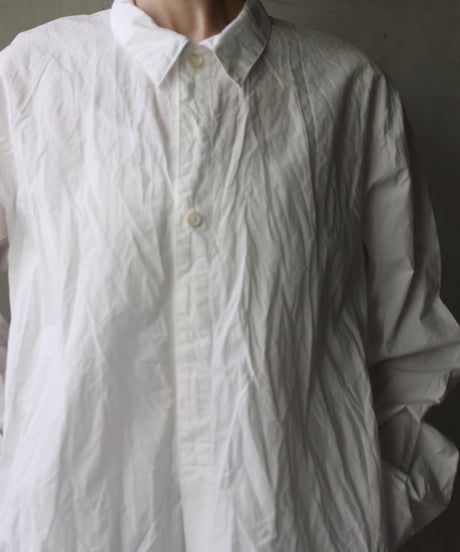 cavane キャヴァネ / Chemise Maison With Col Cotton/Linenプルオーバーシャツ / ca-25052