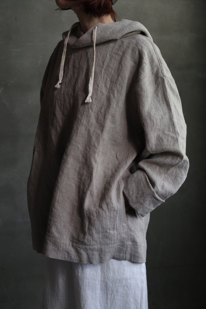klauseクロイゼ / Hoodie Belarus Linenプルオーバー/ kla-24