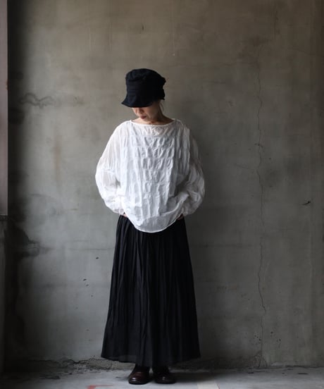 cavane キャヴァネ / Tunic long-sleeve cotton100シャツ / ca-26026