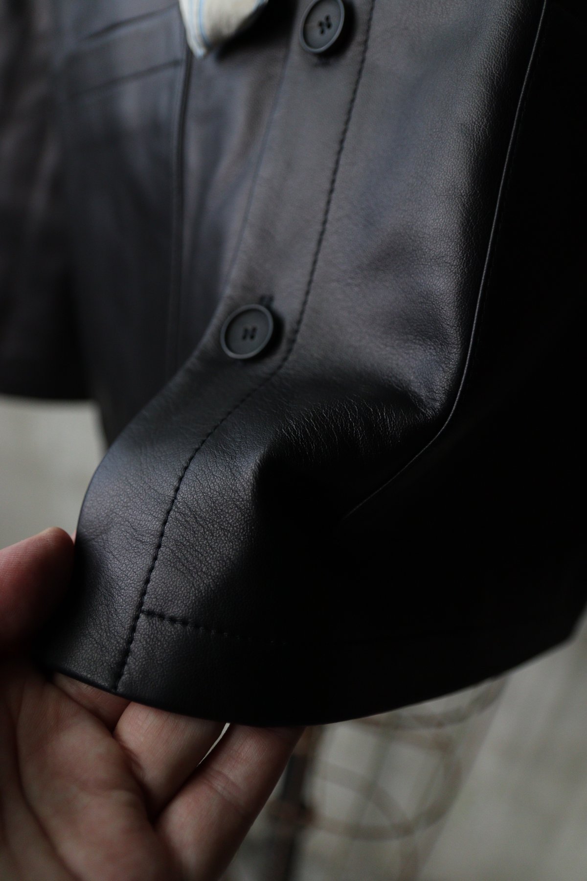 Bergfabel バーグファベル / Leather Hugo Jacket 革ジャケット/
