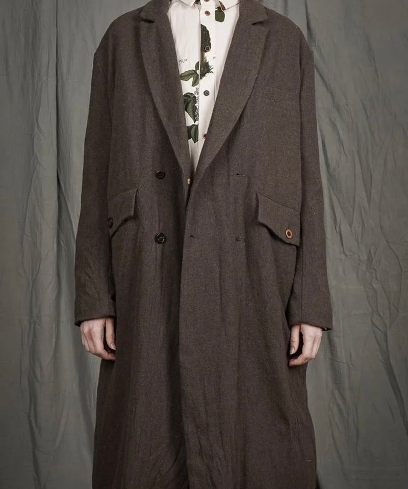 Aleksandr Manamis - SS21 ダブルブレストペインターコート Aleksandr Manamis - SS21 ダブルブレストペインターコート