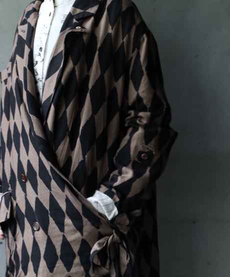 ALEKSANDR MANAMISアレクサンダーマナミ/ WRAP JACKET HARLEQUINジャケット / am-25002