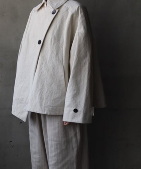 cavane キャヴァネ / Short trench JK Cotton&Linen100ショートトレンチ / ca-26045