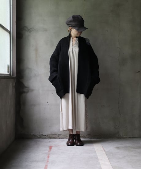 TRADHOUND ENGLAND   /  Wrap cardiganブリティッシュニット/ TR-THSJ1