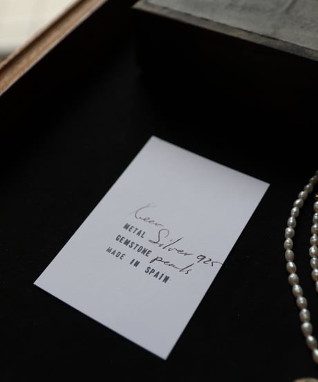 Atelier Inscrire アトリエ インスクリール / COSTUME JEWELLERY KEER NECKLACEネックレス / At-26013