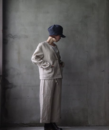der antagonist デ アンタゴニスト / Trousers Linen100パンツ/ P20BLEC25