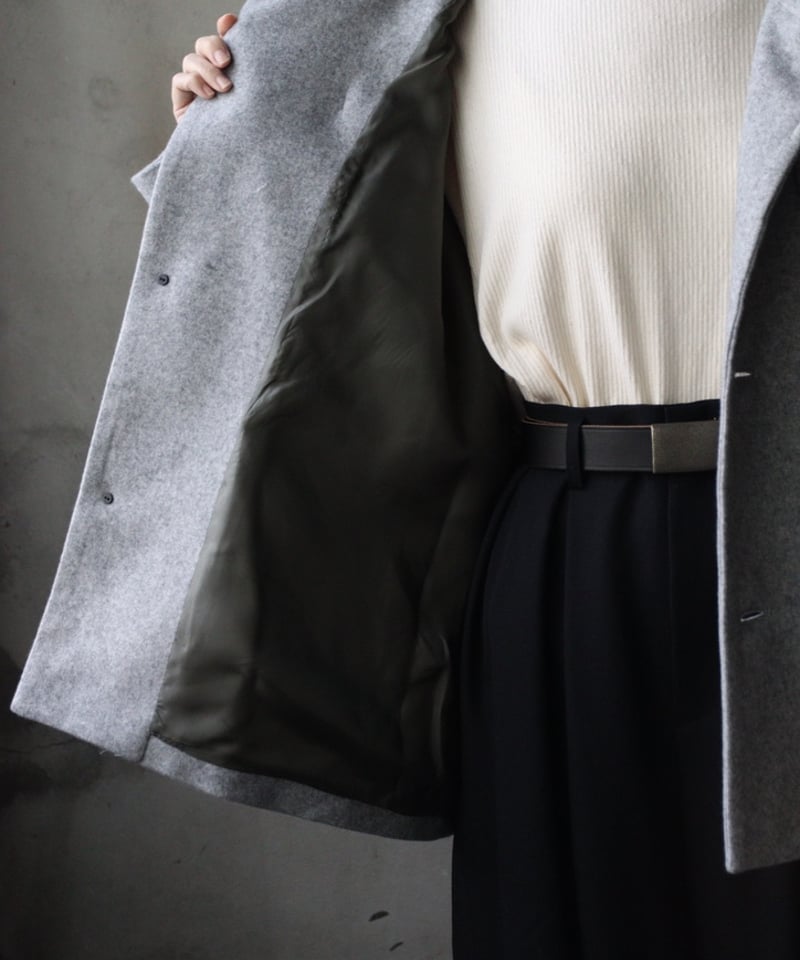 Dulcamara ドゥルカマラ / メルトンダッフルショートCT UNISEX / dl-2