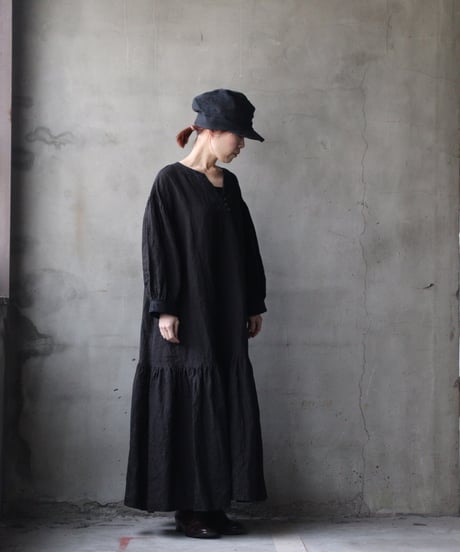 cavane キャヴァネ / Hem gathered-dressワンピース / ca-26004