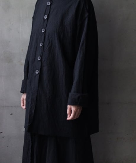 Cavalier Meiko Takahashi / Cave collarless shirt#79 / Me-25008