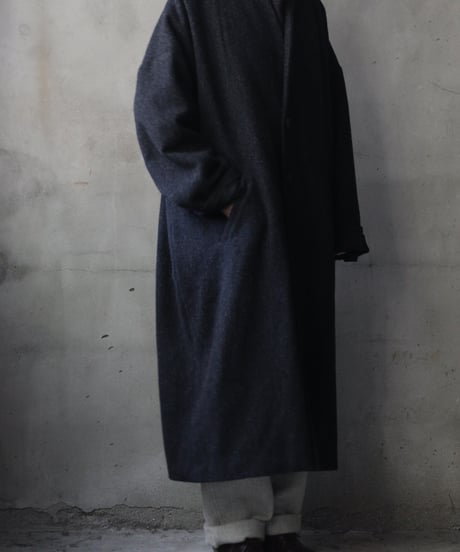 cavane キャヴァネ / Traditional Wool100 Twill Over Coatコート / ca-25157