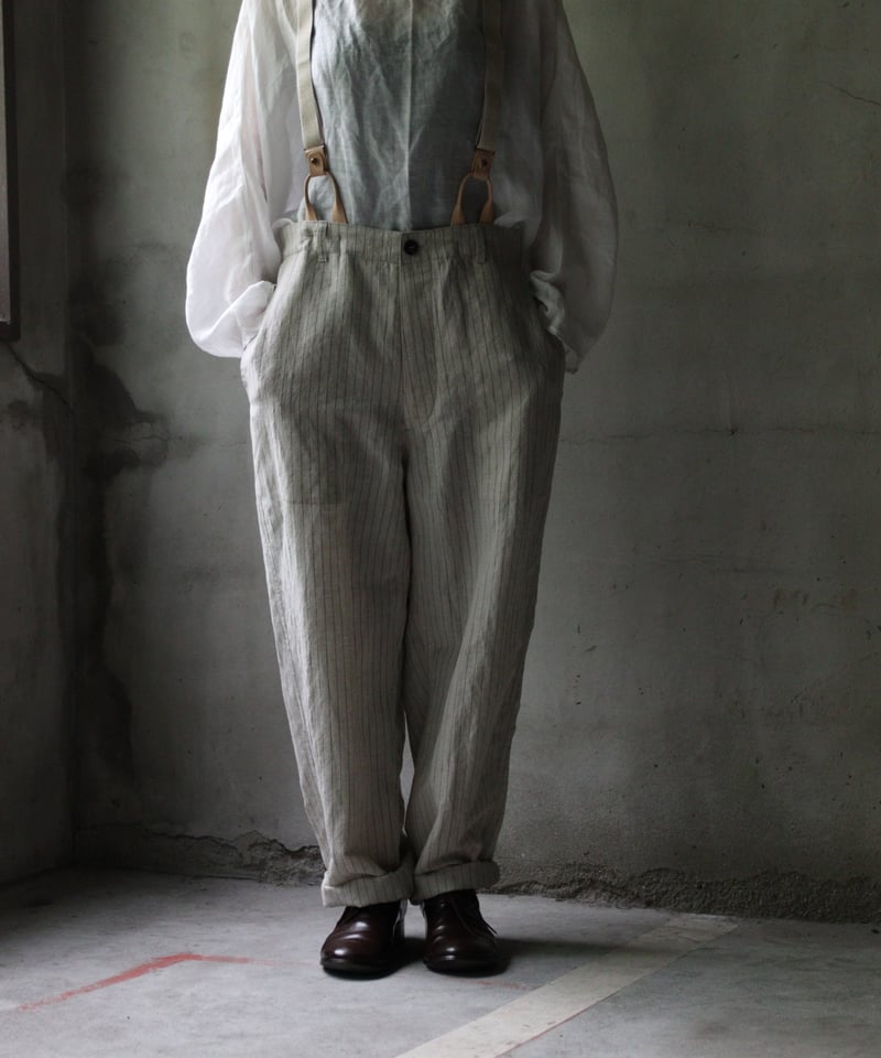 cavane キャヴァネ　オリジナルパンツ cavane キャヴァネ / Over-pants with suspenderパンツ / c