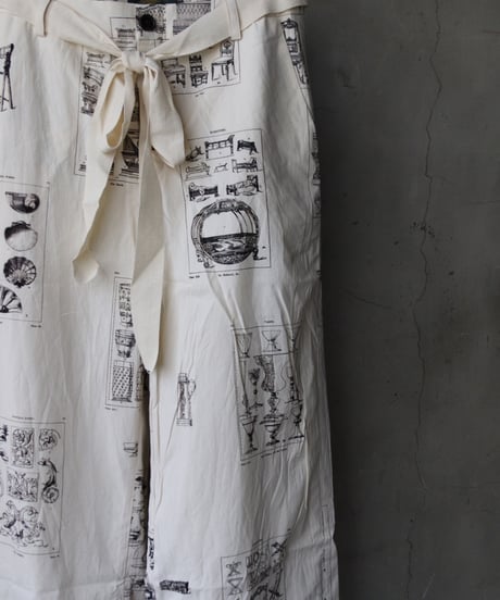 ALEKSANDR MANAMISアレクサンダーマナミ/ LES CREATURES SUMMER PANTトラウザーズ / am-25009