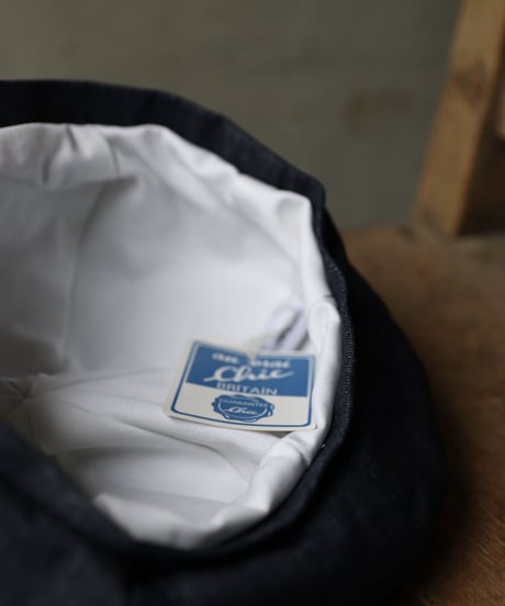 Au Vrai Chicオーブライシック/ BERET DENIM COTTON帽子 / Au-25003
