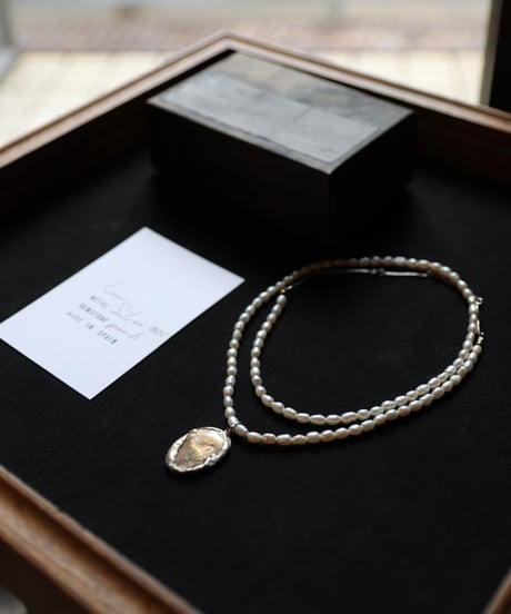 Atelier Inscrire アトリエ インスクリール / COSTUME JEWELLERY KEER NECKLACEネックレス / At-26013