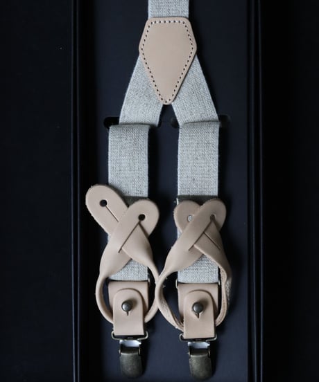 cavane キャヴァネ / Classic 2ways Suspenders / ca-22906