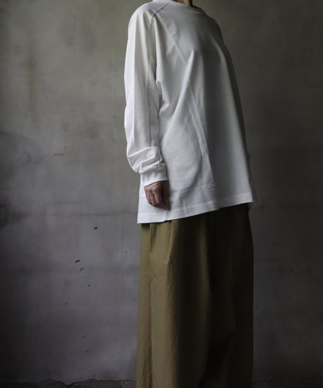 Dulcamara ドゥルカマラ /  ヨークスリーブ ロンT UNISEX / dl-22026(D222-T1054)