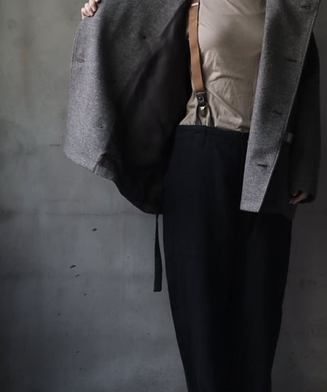 Dulcamara ドゥルカマラ / MixフラノトレンチショートCT UNISEX / dl-22041(D222-C240)